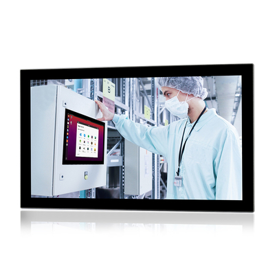 1920 x 1080 contact multi industriel Fanless de pouce PCAP du PC 24 de panneau