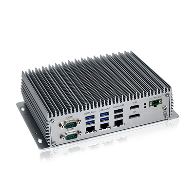 J6412 mini PC Fanless industriel de LAN Desktops Computer WIN10 LINUX RS232 RS485 du PC 3