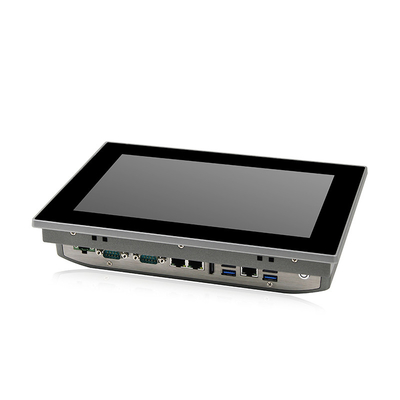 PC de panneau rocailleux d'Intel J6412 10 points PC capacitif d'écran tactile IP65 avec 3xRJ45