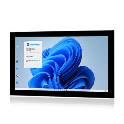 21,5&quot; PC industriel de Linux d'HMI d'écran tactile intégré sans ventilateur avec RS232/422/485