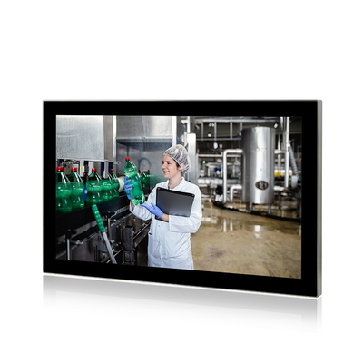 J1900 HMI 21,5&quot; PC de panneau d'acier inoxydable Industria imperméable IP67 avec 2LAN 2COM