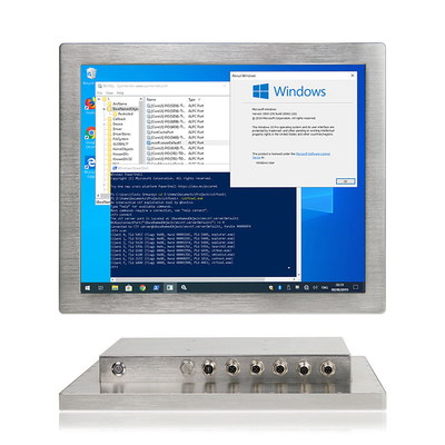 J1900 PC industriel imperméable 4GB DDR3 Windows 7/8/10 ordinateur incorporé