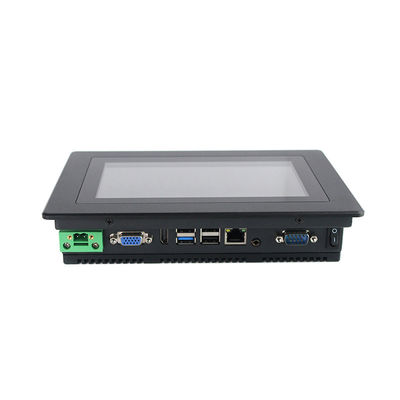 500 encadrement plat des lentes PCAP PC de panneau de 7 pouces, ordinateur industriel d'écran tactile de Celeron