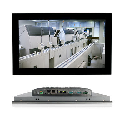 PC industriel grand-angulaire d'écran tactile de 4G WiFi Bluetooth moniteur rocailleux d'écran tactile de 17,3 pouces