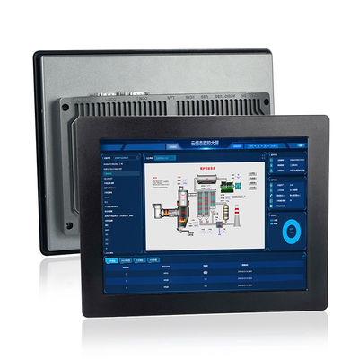 PC industriel de RS232 RS485, 12&quot; PC Fanless de contact résistif petit