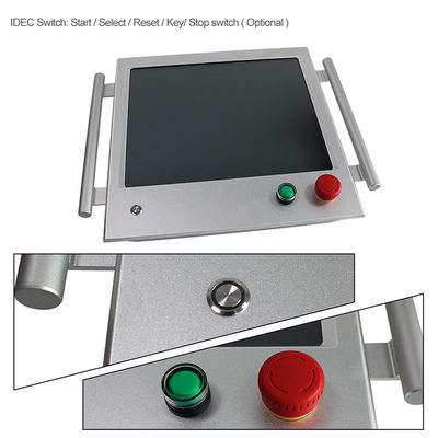 Le bouton a intégré l'ODM d'OEM de commande d'appareil d'écran tactile de PC de panneau de 17in HMI
