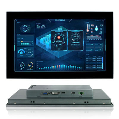 moniteur industriel 17,3 » VESA 100X100 d'écran tactile de 400cd/M2 AC240V