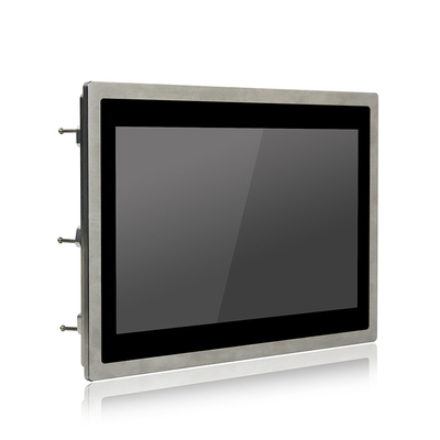 Écran tactile imperméable d'acier inoxydable montrer le plein moniteur Ip66 Ip69k SUS304 de Hd