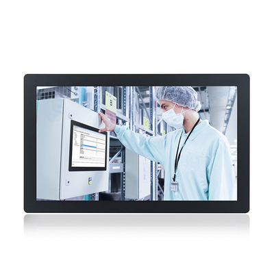 Contact résistif de pouce TPM 2,0 industriels de l'ordinateur 21,5 de PC de bureau de panneau de Win10 Iot J1900 HMI