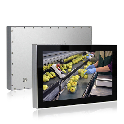 Victoire industrielle rocailleuse imperméable 10 de PC de panneau d'IP69K 15,6 pouces tout dans le PC de panneau d'One Touch