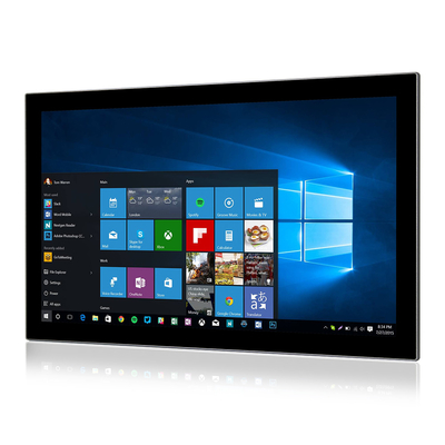 PC industriel d'écran tactile d'unité centrale de traitement d'I7-8565U 24 ordinateurs de pouce avec 4G 5G WIFI facultatif