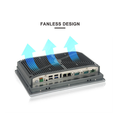 I5-8265U industriel tout dans un PC de panneau ordinateur de panneau de 10 pouces avec le C.C DANS 9V - 36V