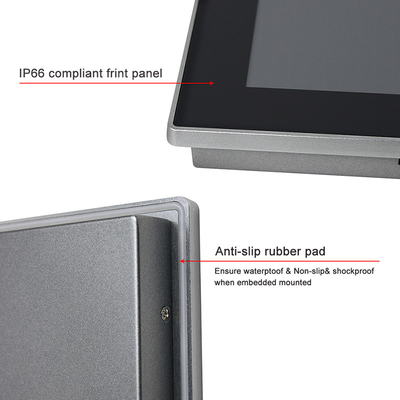 17&quot; PC incorporé d'écran tactile Windows11 Fanless tout dans un PC capacitif d'écran tactile