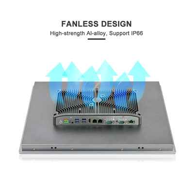 PC industriel résistif capacitif rocailleux du contact 19inch HMI avec 4G 5G WiFi