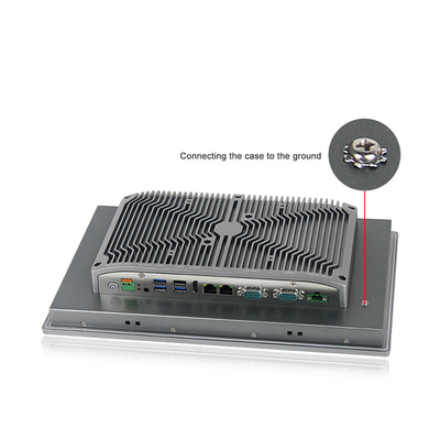 Contacts capacitifs Fanless de Windows de moniteur d'ordinateur de l'écran tactile I3/I5/I7 de noyau 13,3 »