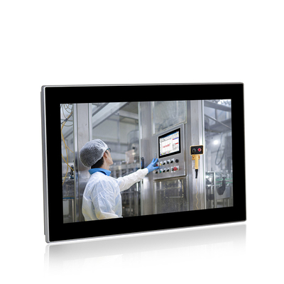 Mur de PC de Mini Industrial Touchscreen montant 13,3 » FHD tout à un 10 points du noyau I5 de contact