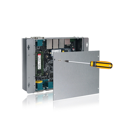 Ports incorporés industriels Fanless de Gen Intel Elkhart Lake J6412 3XLAN de PC de boîte 12èmes