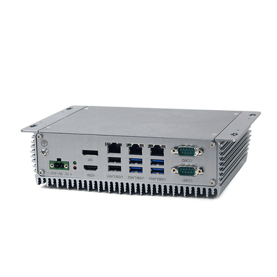 PC Fanless industriel rocailleux DC24V Wins10 d'OEM mini/LAN de Linux 3