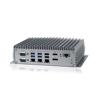 PC Fanless industriel rocailleux DC24V Wins10 d'OEM mini/LAN de Linux 3