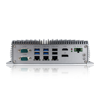 J6412 mini PC Fanless industriel de LAN Desktops Computer WIN10 LINUX RS232 RS485 du PC 3