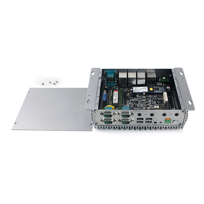 Petite COM de LAN 10 USB 6 du PC Fanless 3 d'Intel Celeron J6412 d'ordinateur de boîte mini
