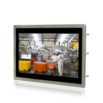 PC en format large de panneau de Vesa Wall Mounted Capacitive Touch du PC imperméable 13,3 du panneau IP67 »
