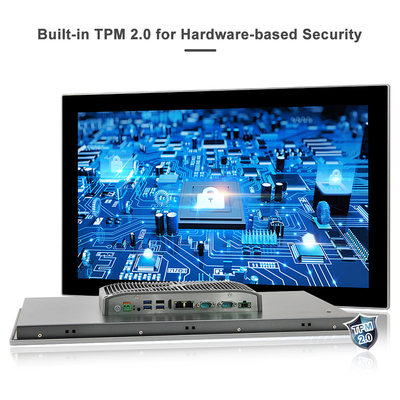 21,5&quot; COM d'USB2 rocailleuse du réseau 4 du double Cd/M2 de l'ordinateur 400 de panneau de LED