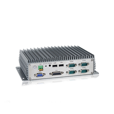 Ordinateur incorporé rocailleux de noyau de quadruple d'ODM J6412 d'OEM Fanless avec 8xUSB