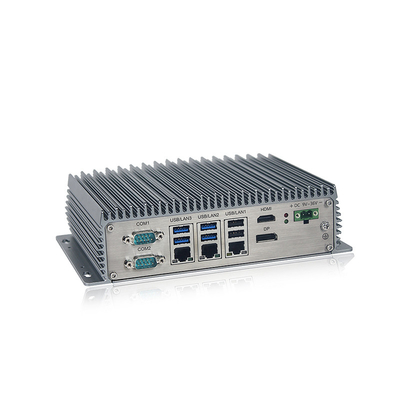 Ordinateur incorporé rocailleux de noyau de quadruple d'ODM J6412 d'OEM Fanless avec 8xUSB