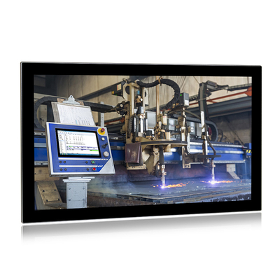 24 écrans tactiles capacitifs de PC de panneau de pouce J6412 Windows 11 HMI avec 2xRS485