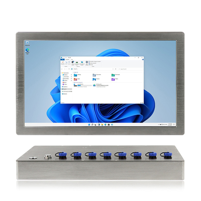 15,6 ordinateur industriel inoxydable IP69K de PC de bureau Fanless de panneau de pouce