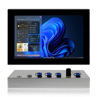 12 ordinateur industriel imperméable de panneau du PC I3-6100U Dual Core 2.4GHz de panneau de pouce IP69K
