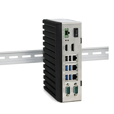 Support incorporé industriel de rail de Lan Ports DIN du PC 2 du PC J16412 de boîte de Bluetooth mini