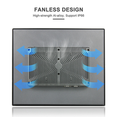 Écran tactile capacitif 4USB d'écran tactile de J6412 TPM2.0 de support industriel de PC