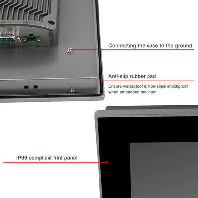 15 le PC industriel Windows10 Iot d'ordinateur de pouce J6412 a projeté le PC capacitif d'écran tactile