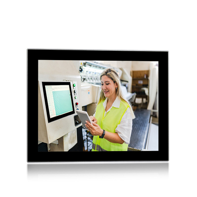 15&quot; unité centrale de traitement du PC industrielle capacitive X6425E d'écran tactile avec le double LAN