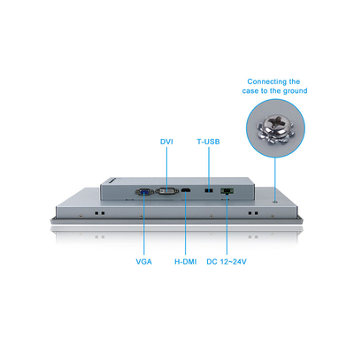 VESA Mounting 17&quot; écran de visualisation industriel d'écran tactile 1280 x 1024 10point PCAP