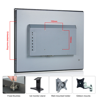 VESA Mounting 17&quot; écran de visualisation industriel d'écran tactile 1280 x 1024 10point PCAP