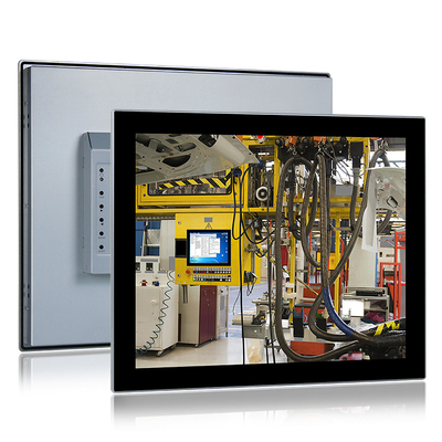 moniteur capacitif du contact 17inch industriel avec l'éclat d'affichage 400 24VDC