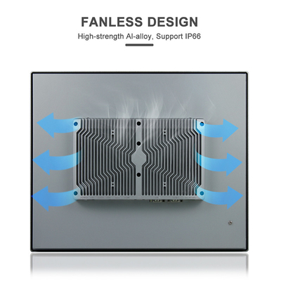 Point industriel Fanless 17INCH de PCAP 1280 x 1024 du PC 10 de panneau de Wifi