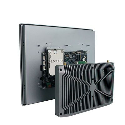 IP65 a enfoncé le disque transistorisé TPM 2,0 de pouce J1900 4G RAM 64GB du PC 15 de panneau d'acier inoxydable