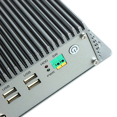 Petite unité centrale de traitement 2 de COM 8 USB RS232 RS485 8ème de LAN industrielle rocailleuse 4 d'ordinateur