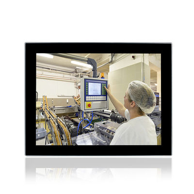 PC de panneau d'acier inoxydable des connecteurs M12