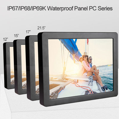 Hmi Vesa Industrial Panel Mount Pc, ordinateur d'écran tactile de contact d'Ip69k