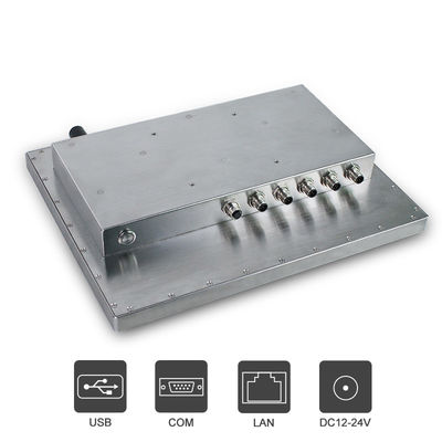 PC industriel de panneau de 15inch I5 6200u Inox avec l'utilisation d'emballage de nourriture d'écran tactile