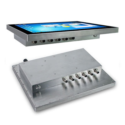 VGA câble le PC de panneau de Windows 7, 15 ordinateur industriel rocailleux de pouce Ip69k