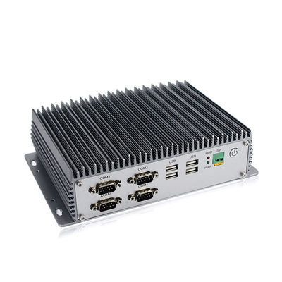 Contrôle industriel d'automation industrielle d'Intel Core I7 de ports de Mini Pc Fanless Two Ethernet