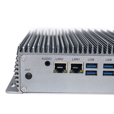 Rocailleux Fanless industriel de contrat du PC I5 d'OEM Win10 DDR4L MSATA mini incorporé
