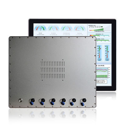 PC rocailleux d'écran tactile de Pcap, 19&quot; ordinateur de PC d'écran tactile d'alliage d'Ip69k Alu