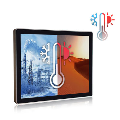 19&quot; plein PC imperméable industriel lisible scellé de panneau d'écran tactile de la lumière du jour IP65 IP67
